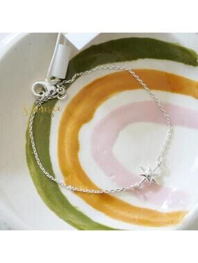 & Other Stories Silver Star Bracelet